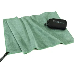 Cocoon Terry Towel Light,60x30cm, Microfiber Håndklæde, bamboo green