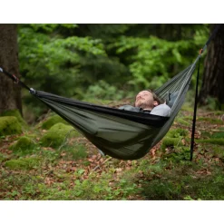 Cocoon Travel Hammock Double,285x190cm, Hængekøje cypress green