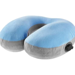 Cocoon U-shaped Neck Pillow,35x30x12 cm, Pude, light blue/grey