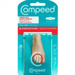 Compeed Vabel Tæer, vabelplaster, 8 stk