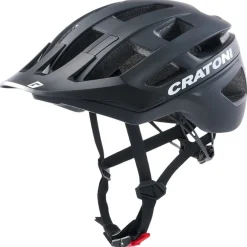 Cratoni Allrace, cykelhjelm, mat sort