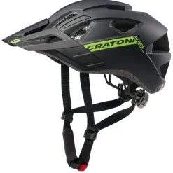Cratoni Allride JR, cykelhjelm, mat sort