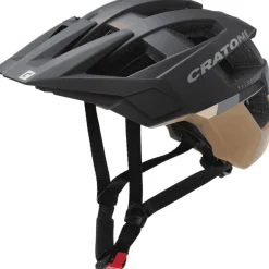 Cratoni AllSet, cykelhjelm, sort/beige