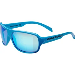 Cratoni C-Ice JR, brille, blå