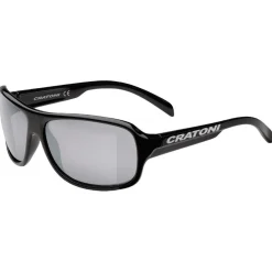 Cratoni C-Ice JR, brille, sort