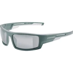 Cratoni Raw Smoke W/ Silver Mirror, solbriller, khaki