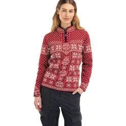 Dale of Norway Peace, sweater, dame, rød
