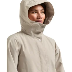 Didriksons Adria, regnfrakke, dame, clay beige
