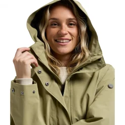 Didriksons Adria, regnfrakke, dame, olive green