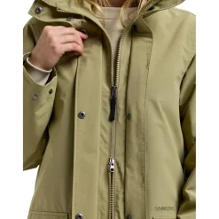 Didriksons Adria, regnfrakke, dame, olive green
