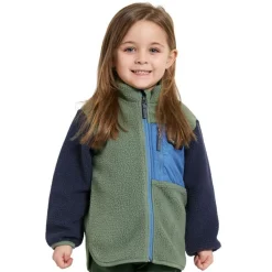 Didriksons Anten, fleecejakke, junior, lysegrøn