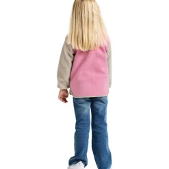 Didriksons Anten, fleecejakke, junior, lyserød