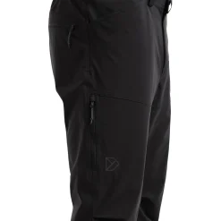 Didriksons Asher, outdoorbukser, herre, sort