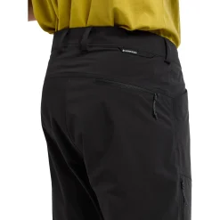 Didriksons Asher, outdoorbukser, herre, sort