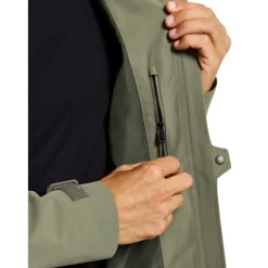 Didriksons Basil, regnjakke, herre, grøn