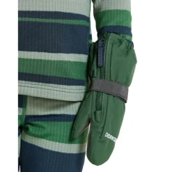 Didriksons Biggles Zip, skiluffer, junior, mørkegrøn