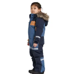 Didriksons Bjärven, flyverdragt, junior, blå/orange