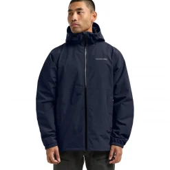 Didriksons Dario, regnjakke, herre, dark night blue
