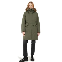 Didriksons Erika, parka, dame, mørkegrøn