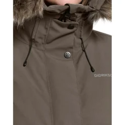 Didriksons Erika, parka, dame, brun