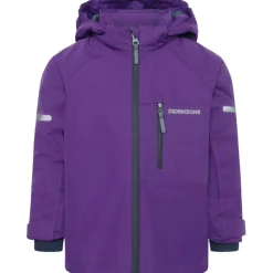 Didriksons Falke, skijakke, junior, lilla