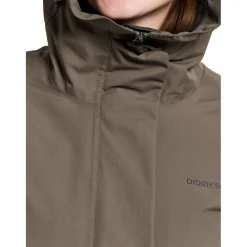 Didriksons Frida, parka, dame, brun