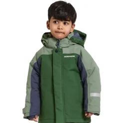Didriksons Idre/Neptun skisæt, junior, mørkegrøn