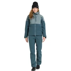 Didriksons Idun, outdoorbukser, dame, turkis