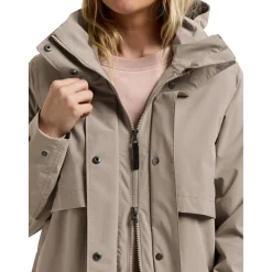 Didriksons Isolde, regnfrakke, dame, ash brown