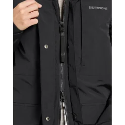 Didriksons Leya, parka, dame, sort