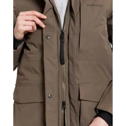Didriksons Leya, parka, dame, brun