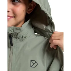 Didriksons Meliss, regnjakke, junior, lysegrøn