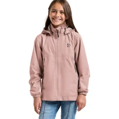 Didriksons Meliss/Penta regnsæt, junior, lyserød/sort