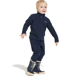 Didriksons Monte, fleecejakke, junior, navy