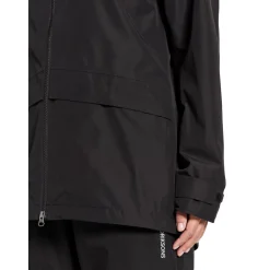 Didriksons Nordic, regnjakke, dame, sort