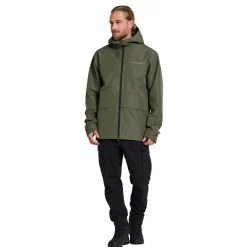 Didriksons Nordic, regnjakke, herre, mørkegrøn