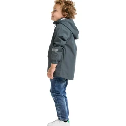 Didriksons Norma, regnjakke, junior, blå