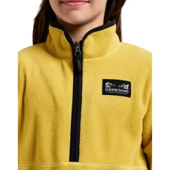 Didriksons Rubi, fleecetrøje, junior, gul