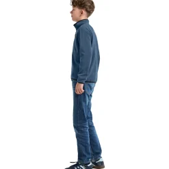 Didriksons Rubi, fleecetrøje, junior, blå