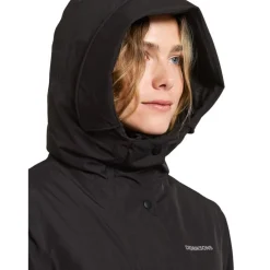 Didriksons Selina, parka, dame, sort
