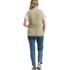 Didriksons Siv, fleecevest, dame, clay beige