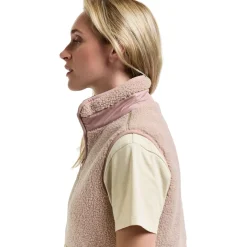 Didriksons Siv, fleecevest, dame, vintage pink