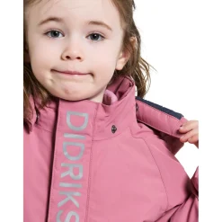 Didriksons Talvi, skijakke, junior, lyserød