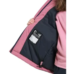 Didriksons Talvi, skijakke, junior, lyserød