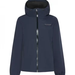 Didriksons Varja, regnjakke, dame, dark night blue