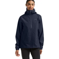 Didriksons Varja, regnjakke, dame, dark night blue