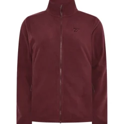 Didriksons Viona, fleecejakke, dame, anemon red
