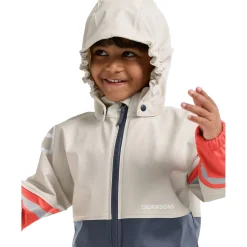 Didriksons Waterman, regnsæt, junior, beige/mørkeblå
