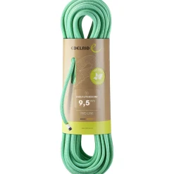 Edelrid Eagle Lite Eco Dry 9,5mm, klatretov, grøn