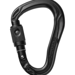 Edelrid HMS Bullet PermaLock Karabinhage, sort
